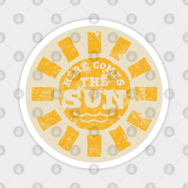 Here Comes The Sun Magnet by Bomb171